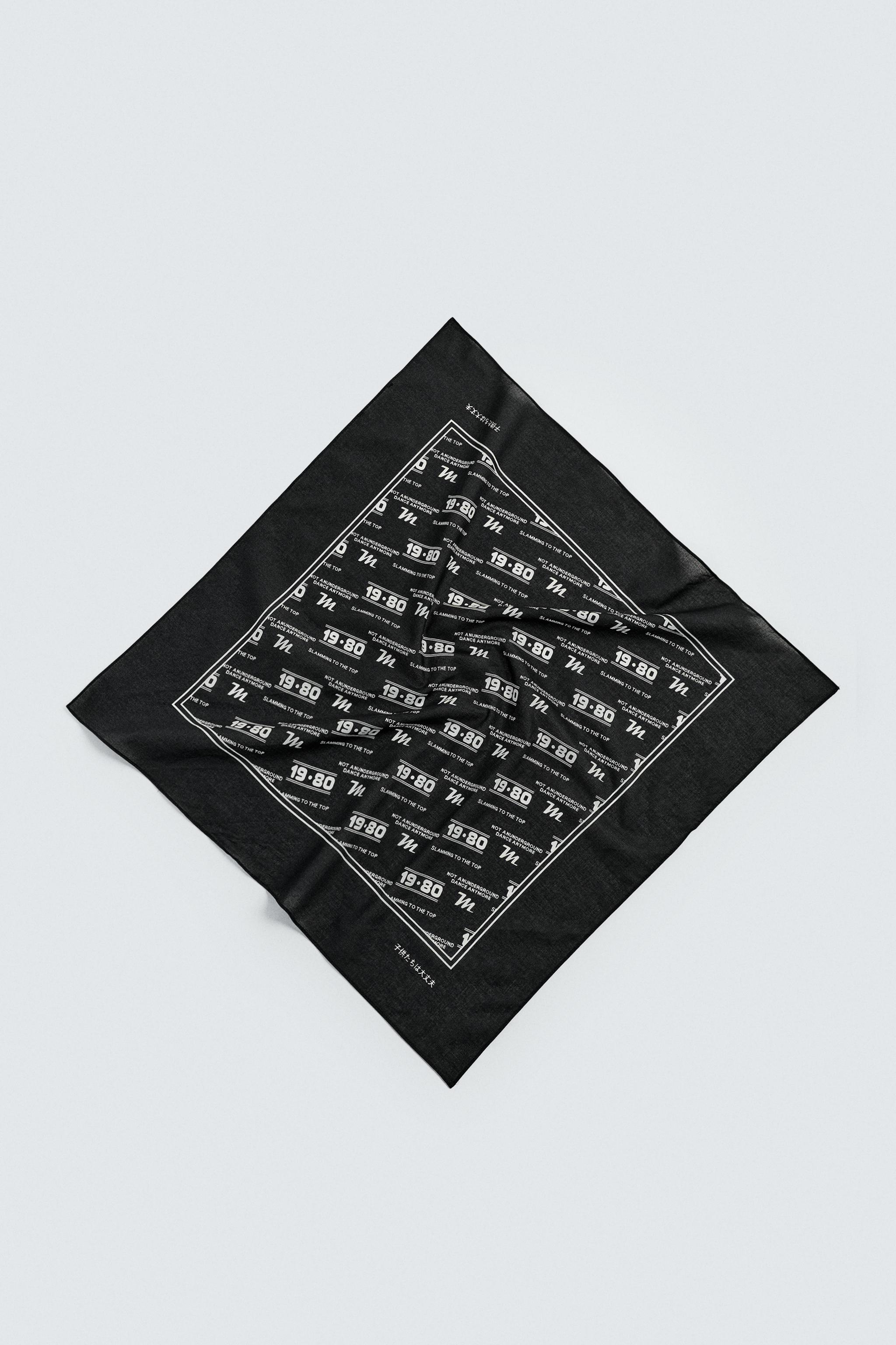 GEOMETRIC PRINT BANDANA